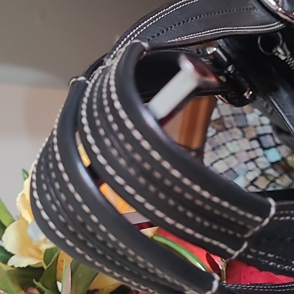 Coach Medium Black Leather SOHO Pleated Bag - Picture 3 of 16